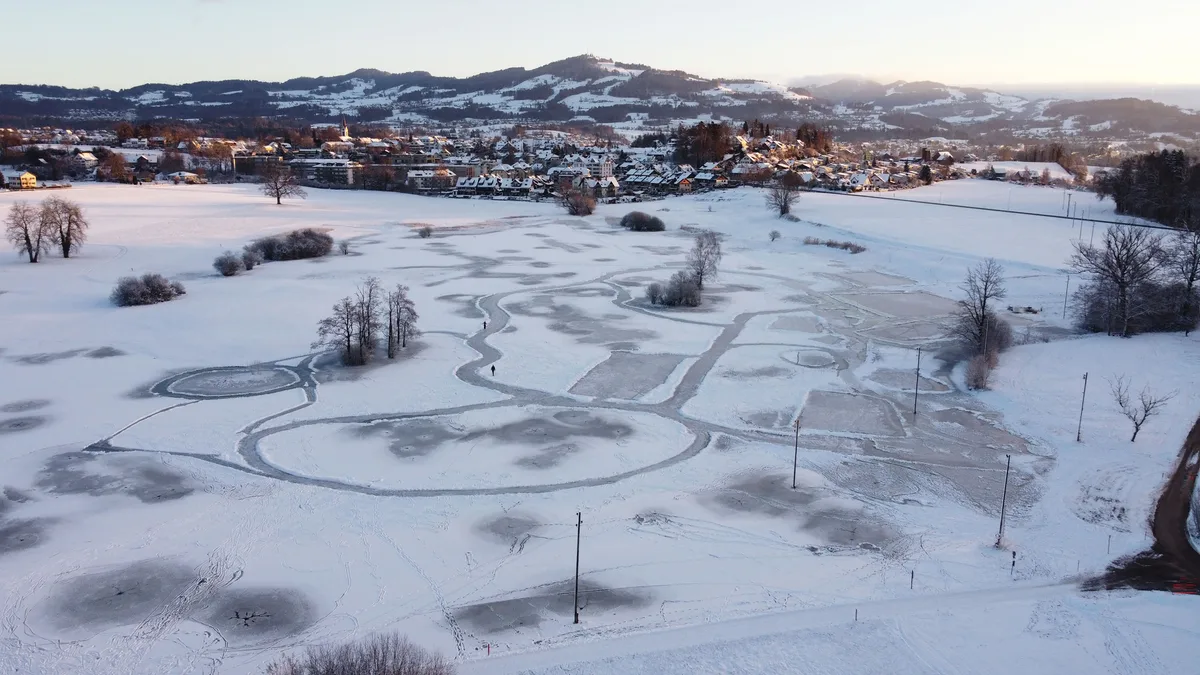 Drohnenbilder von Robin Burger, Anwohner.